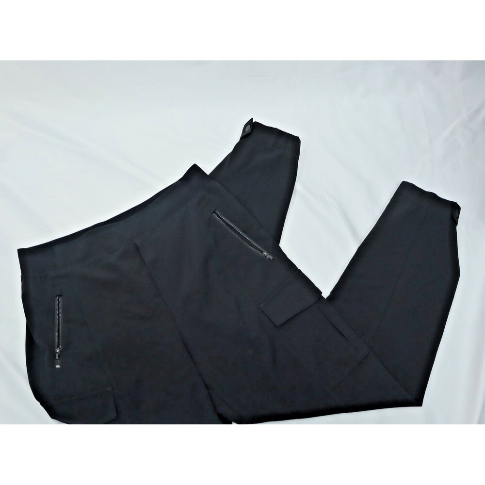 Athleta Headlands Hybrid Cargo II Pants Women's size 10 Color Black StreetWear
